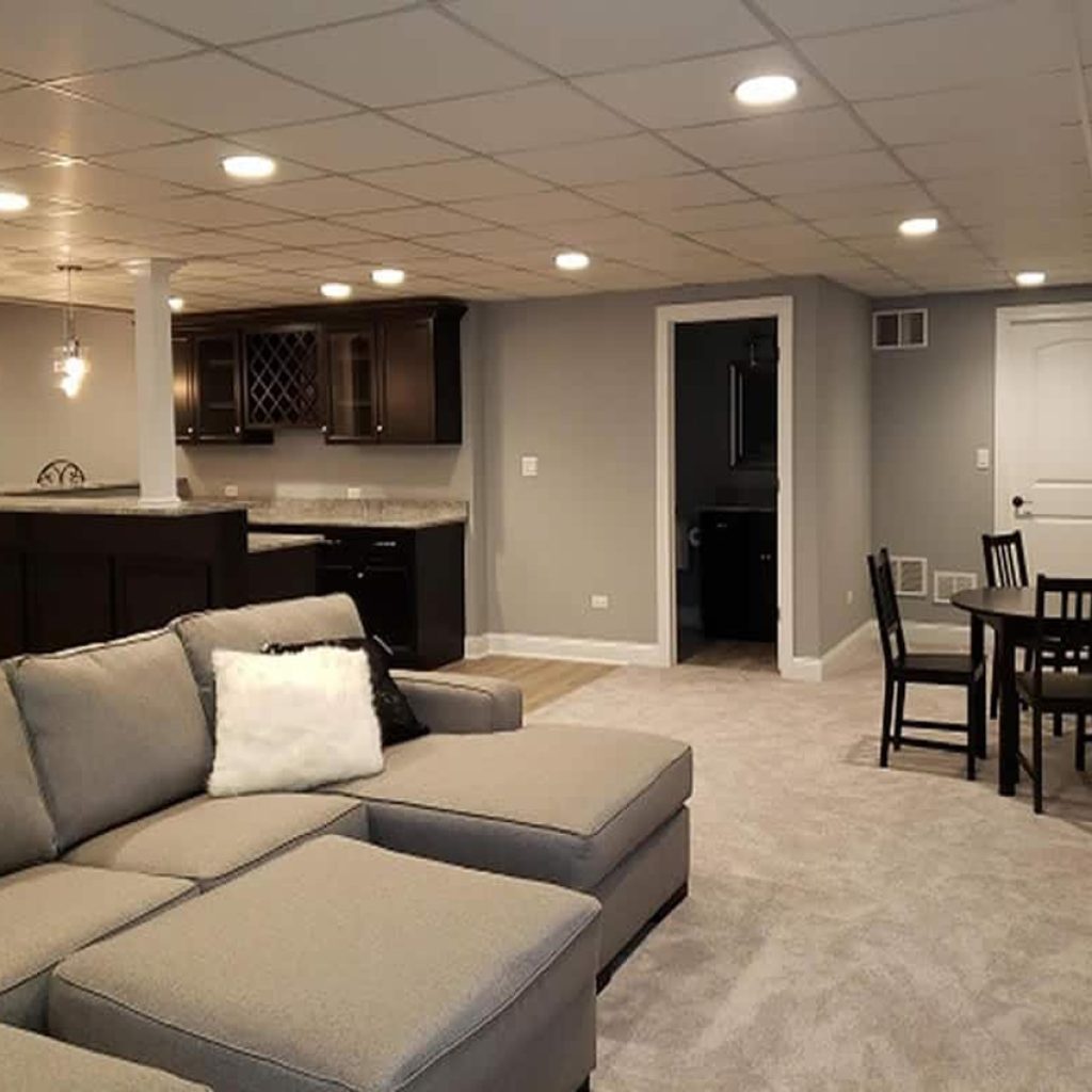 Basement Remodeling in Hinsdale